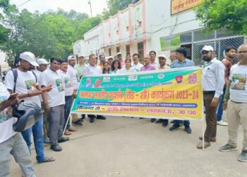 lucknow: कृषि विभाग के जनपद स्तरीय विशाल रोड शो का सरोजनीनगर ब्लॉक कार्यालय में हुआ समापन