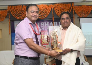 lucknow:श्री शारदा कालेज में नवप्रवेशित छात्र-छात्राओं के आगमन पर ओरिएंटेशन का आयोजन