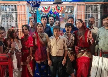 lucknow: काफी धूमधाम से मनाई गई श्रीकृष्ण भगवान की छठी, आयोजित हुआ भंडारा