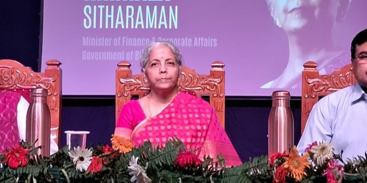 Finance Minister Nirmala Sitharaman