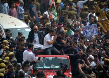Rahul Gandhi in Kashi