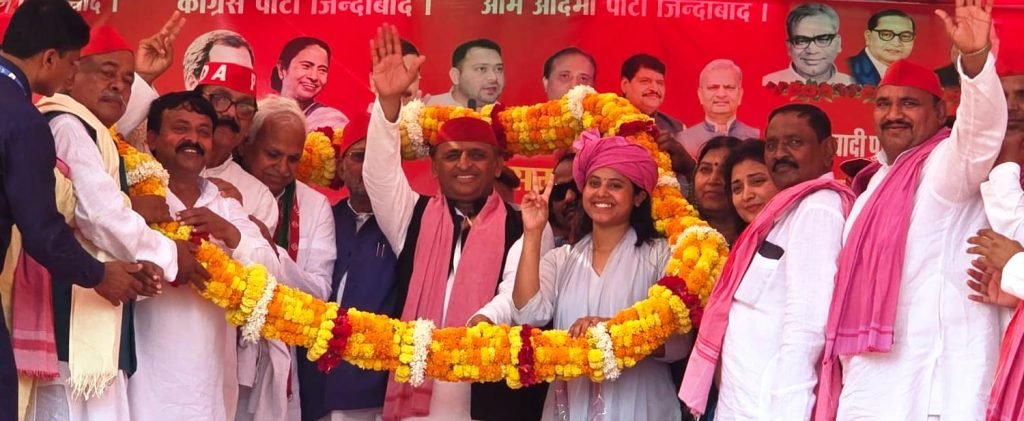 Akhilesh Yadav in Jaunpur