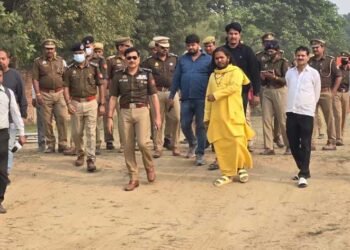 Varanasi: डोमरी में शिव महापुराण कथा की तैयारियां पूरी, तगड़ी होगी सुरक्षा व्यवस्था, 70 सीसीटीवी कैमरों से होगी निगरानी, बनाई गई अस्थायी पुलिस चौकी