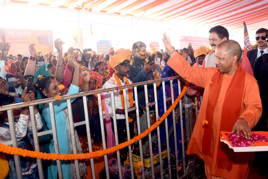 CM Yogi in Varanasi
