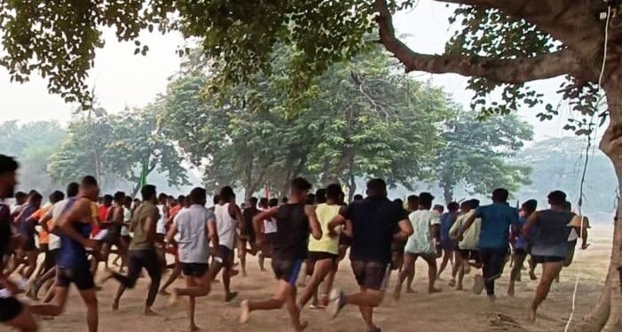 Agniveer Bharti: दूसरे दिन 240 ने पहली बाधा की पार, 3264 अभ्यर्थियों ने लगायी दौड़