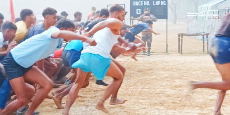 अग्निवीर भर्ती: 5123 में 612 को दौड़ में मिली सफलता