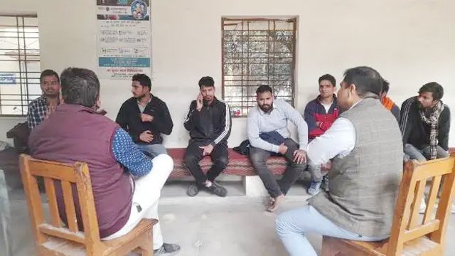 bhu students protested against phd entrance exam