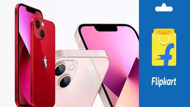 Hurry Up ! iPhone 13 पर Flipkart दे रहा बम्फ़र ऑफर, 50 हजार से कम कीमत में …