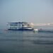 बिहार के छपरा में फंस गया MV Vilas Cruise