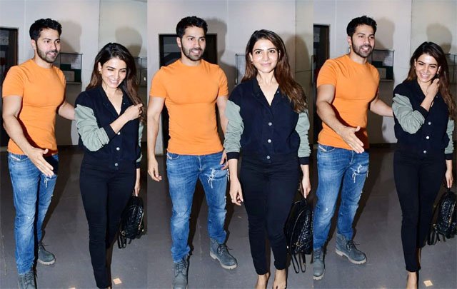 VARUN DHAWAN AND SAMANTHA