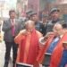 बीजेपी राष्ट्रीय अध्यक्ष व सीएम योगी ने काशी के गलियों में ली चाय की चुस्की