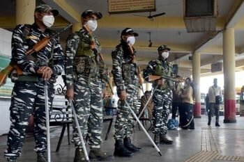 High Alert At Airport On Republic Day