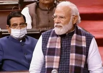 narendra modi in rajya sabha during his session
