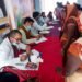 निशुल्क स्वास्थ्य शिविर में जांच कर बांटी गई दवाएं