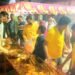 मंदिरों में दर्शन के लिए उमड़े शिवभक्त भंडारे का हुआ आयोजन