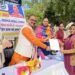 सरोजनीनगर में आयोजित रोजगार मेले में दी गई रोजगार संबंधी जानकारी