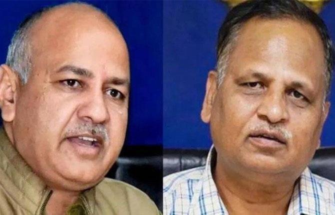 मनीष सिसोदिया और सत्येन्द्र जैन ने मंत्री पद से दिया इस्तीफा sisodiya-aur-satyendra
