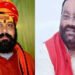 Fight between Swami Prasad Maurya and Mahant Rajudas of Hanumangarhi, both had reached a channel program