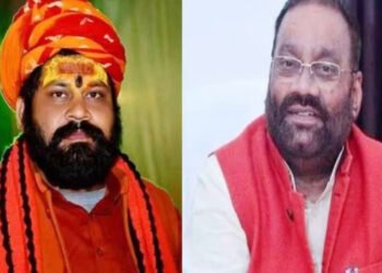 स्वामी प्रसाद मौर्य और हनुमानगढ़ी के महंत राजूदास के बीच मारपीट, एक चैनल के कार्यक्रम में पहुंचे थे दोनों