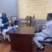 विधायक विनय वर्मा ने रक्षामंत्री राजनाथ सिंह से उनके सरकारी आवास पर मुलाकात की