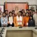 पूर्वोत्तर के स्टूडेंट्स प्रतिनिधिमंडल से मिले सीएम योगी