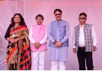 जयपुरिया स्कूल आलमबाग कैंपस में स्विमिंग पूल का उद्घघाटन व अनुस्थापन दिवस कार्यक्रम