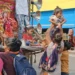 आगरा में श्रद्धालुओं ने कैला देवी तक पदयात्रा शुरू कर दिया नवरात्रि पर पहुंचेंगे राजस्थान