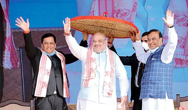 amit shah in assam