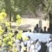 असद और गुलाम के शव को रिश्तेदारों ने किया सुपुर्द-ए-खाक , पुलिस फोर्स रही तैनात