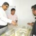 महाप्रबन्धक ने गोमतीनगर स्टेशन पर हो रहे विकास कार्यो को देखा