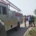 अवध कॉलेजिएट स्कूल के बगल झाड़ियों में लगी आग, मचा हड़कंप