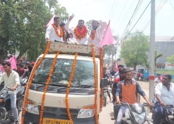 लखनऊ में प्रचार के अंतिम दिन निर्दलीय प्रत्याशियों ने दिखाया दम