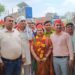 बंथरा नगर पंचायत अध्यक्ष की सपा प्रत्याशी विमला बहादुर ने पदयात्रा निकालकर दिखाई ताकत