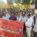 पुरानी पेंशन बहाली सहित अन्य 12 सूत्री मांगों को लेकर कर्मचारी शिक्षक संयुक्त मोर्चा ने किया धरना प्रदर्शन