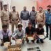 स्पेशल ट्रेन में खाद्य-सामग्री बेचते हुए 4 वेंडरों को पकड़ा