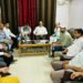 लखनऊ के बिजनौर में विद्युत समस्या को लेकर व्यापारियों और विद्युत अवर अभियंता के बीच हुई बैठक