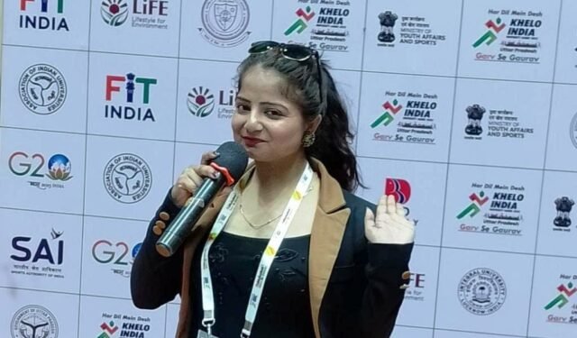 खेलो इंडिया यूनिवर्सिटी गेम्स में छाया नेहा की आवाज का जादू