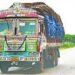 प्रवर्तन कार्रवाई में 53 ओवरलोड वाहनों का चालान एवं 34 किये बंद
