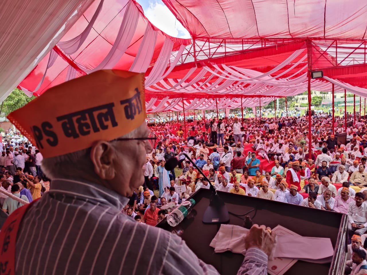 प्रचण्ड हुंकार रैली सरकार के लिए एक चेतावनी है: शिव गोपाल मिश्र gopal