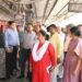 यात्री सुविधा समिति ने किया लखनऊ के स्टेशनों का निरीक्षण