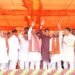प्रदेश के उप मुख्यमंत्री केशव प्रसाद मौर्य तथा नगर विकास एवं ऊर्जा मंत्री एके शर्मा मऊ में आयोजित जनसभा को सम्बोधित किया