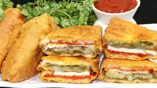 नाश्ते में बनाएं Yummy पनीर ब्रेड पकौड़ा