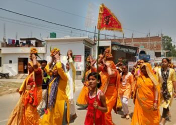 सरोजनीनगर के अमौसी स्टेशन रोड स्थित न्यू हनुमान पुरी में तीन दिवसीय प्राण प्रतिष्ठा महोत्सव कार्यक्रम शुरू