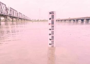 Ganga's water level Increased Ganga Water Level
