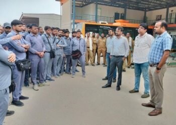 E-Bus Driver Protest