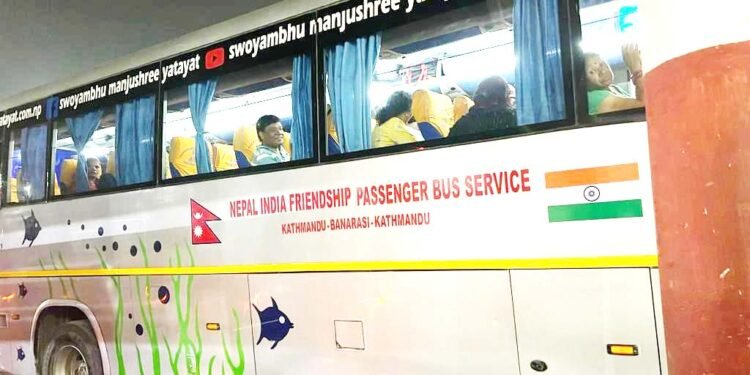 Indo-Nepal Bus