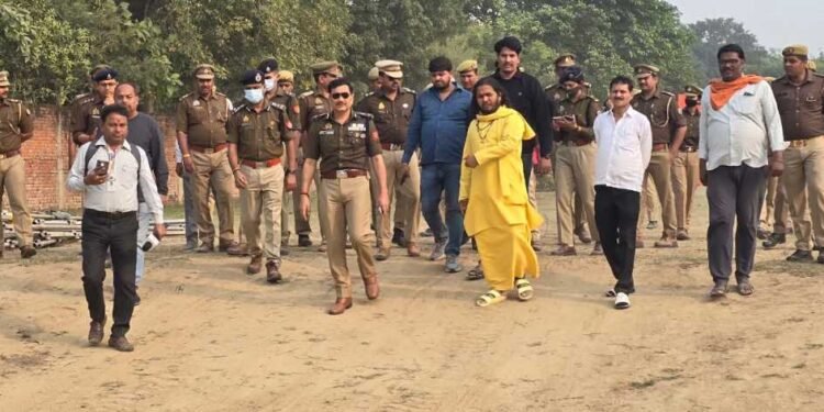 Varanasi: डोमरी में शिव महापुराण कथा की तैयारियां पूरी, तगड़ी होगी सुरक्षा व्यवस्था, 70 सीसीटीवी कैमरों से होगी निगरानी, बनाई गई अस्थायी पुलिस चौकी