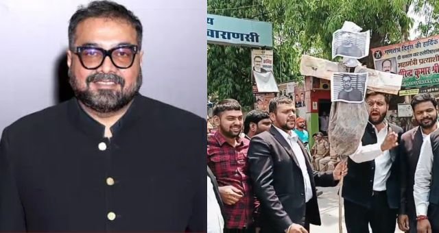 protest against anurag kashyap